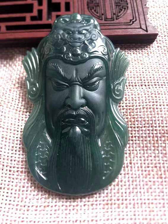 万克峰大师作品《关公》