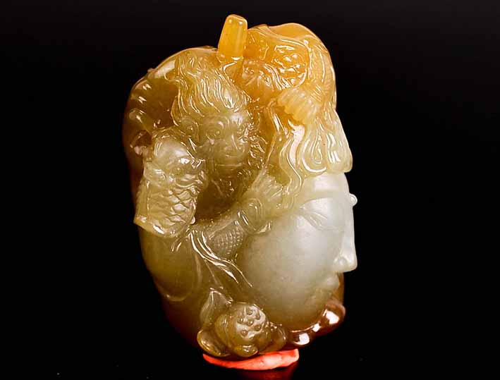 玉雕大师段艳巡作品《斗战胜佛》